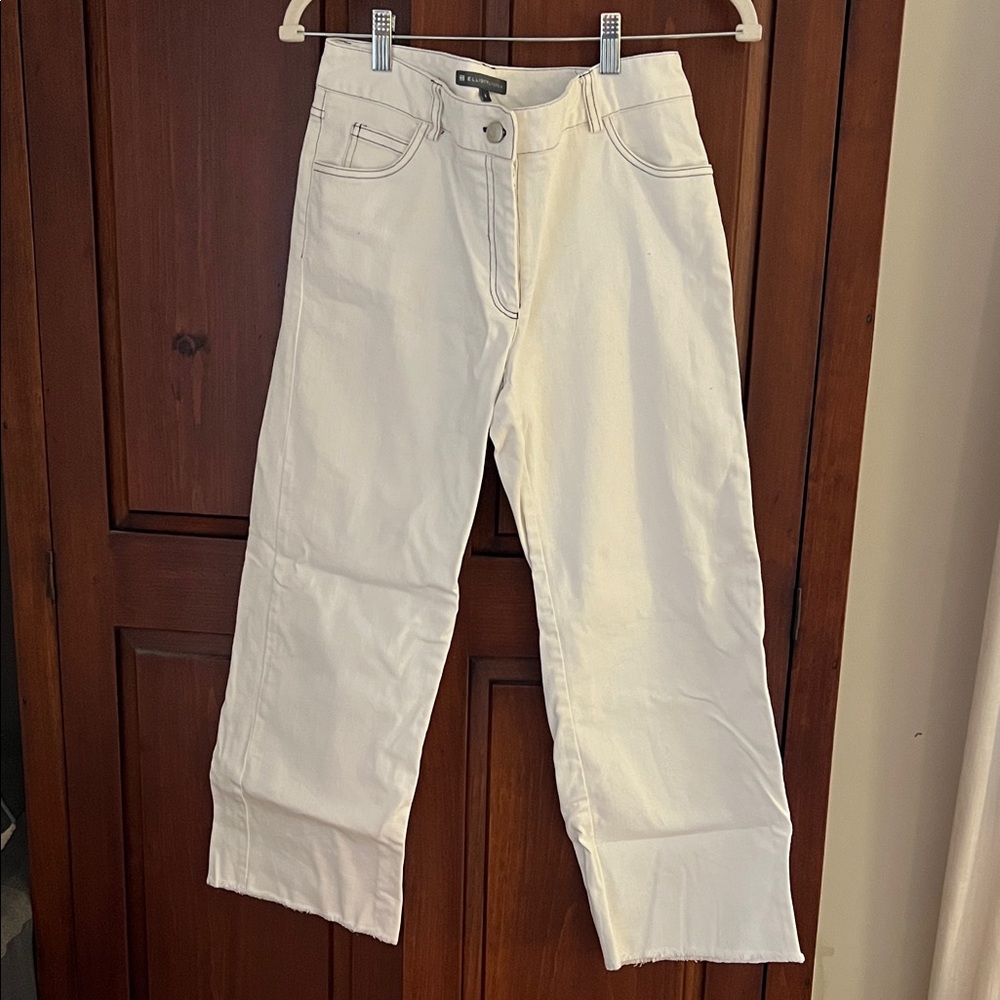 Elliott Lauren Cream Trousers